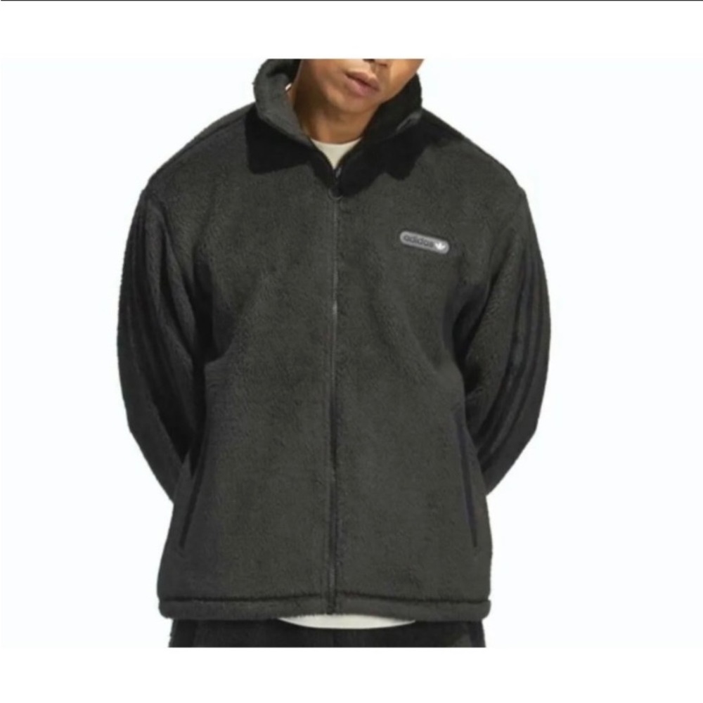 50% Off!!! Adidas Originals 3 Stripe Fleece SPRT Firebird Zip Jacket - Picture 6 of 8